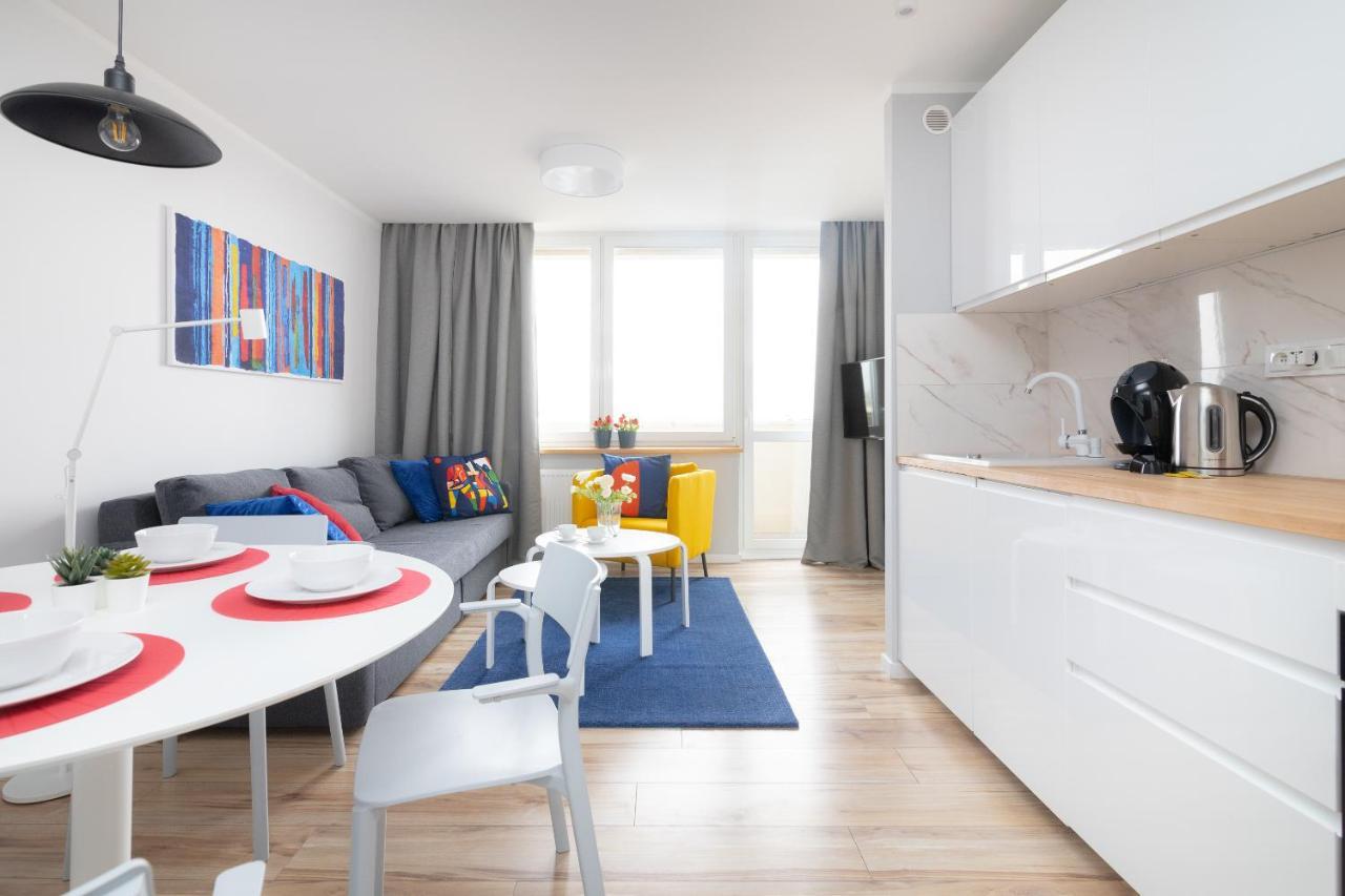 Beautiful 2 Rooms Flat With Balcony Varsovia Exterior foto